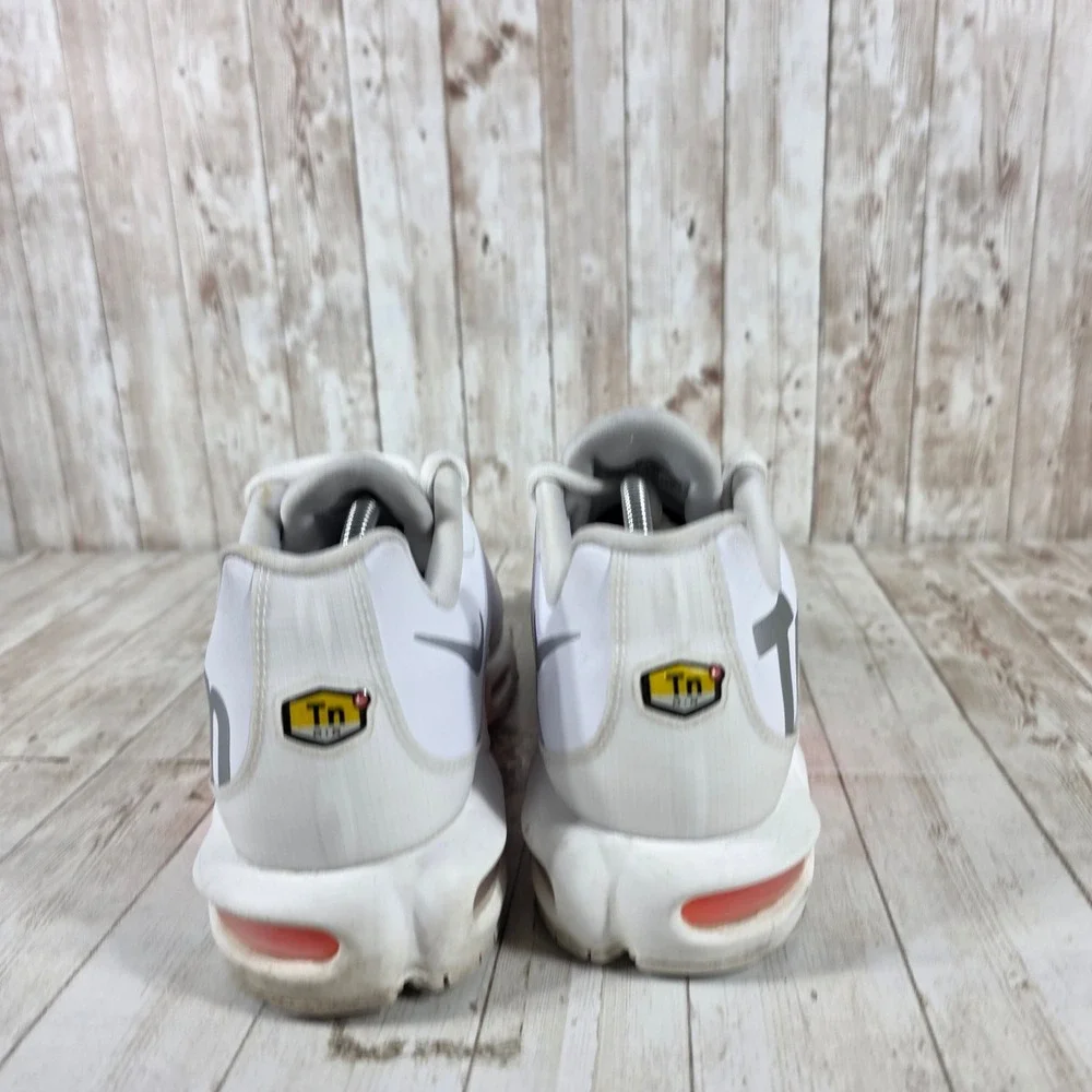 Nike Air Max Plus NS‎ GPX White Total Orange Tn Logo Mens AQ1088-100 Size 11